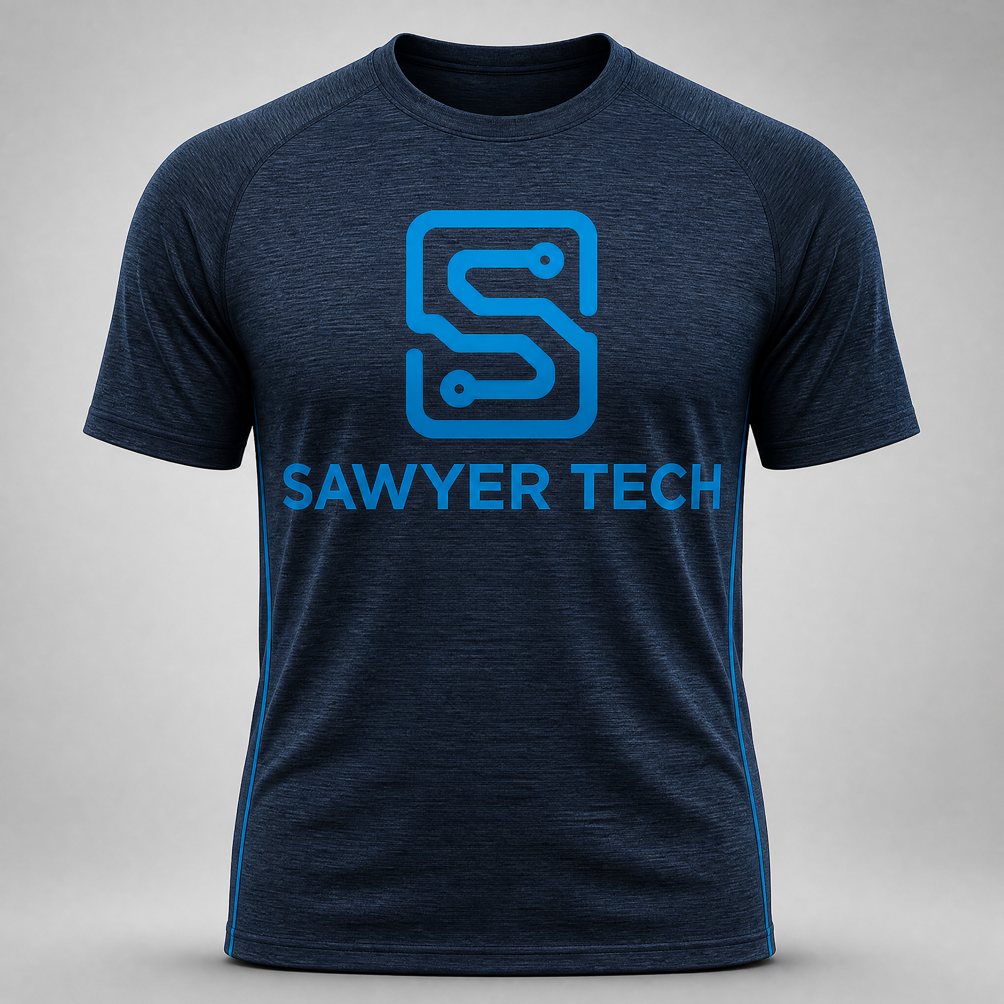 Connected T-shirt in Technical Fabric